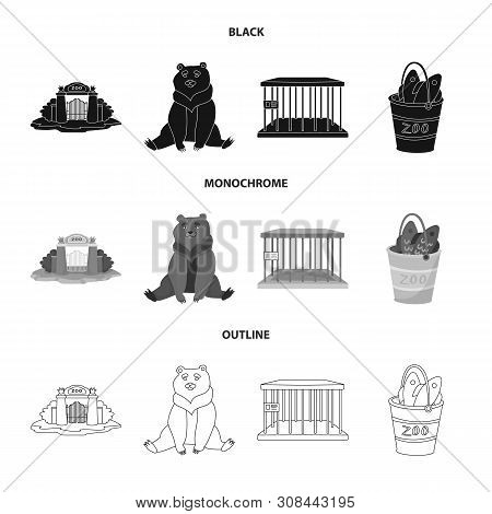 Vector Illustration Of Nature And Fun Icon. Collection Of Nature And Entertainment Vector Icon For S