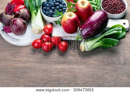 Healthy Food  High In Anthocyanins