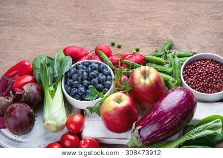 Healthy Food  High In Anthocyanins