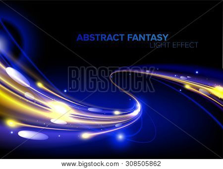 Abstract_golden_light_beam