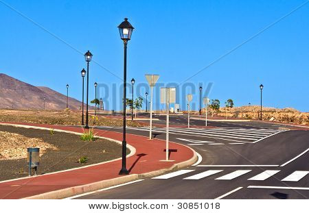 新发展区的道路