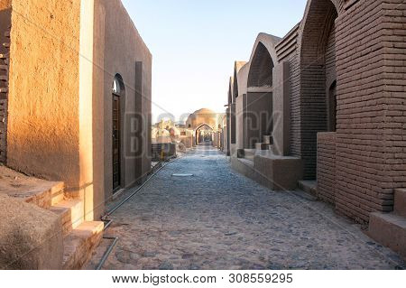 Ancient Town Of Bam, During Reconstruction Of Damage By 2003 Earthquake March 2013