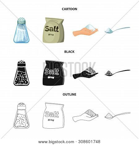 Vector Design Of Cooking And Sea Icon. Set Of Cooking And Baking Vector Icon For Stock.