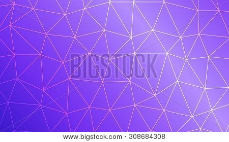 Decorative Pattern With Triangles Style. Decorative Design For Your Idea. Vector Illustration. Creat