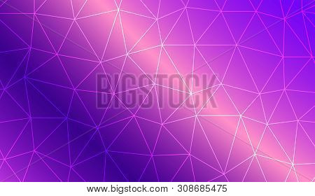 Decorative Pattern With Triangles Style. Decorative Design For Your Idea. Vector Illustration. Creat