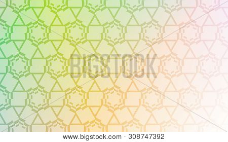 Abstract Geometric Background. Vector Illustration. Gradient Color.