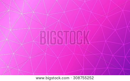 Abstract Mosaic Background With Triangles. Style For Your Business Design. Vector Illustration. Crea