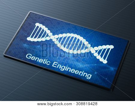 Genetic Engineeering Concept
