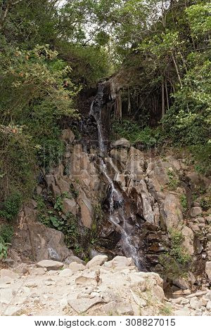 Small Waterfall In Volcan Baru National Park Panama