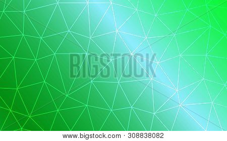 Colorful Illustration In Abstract Triangles Style With Gradient. Modern Pattern For A Brand Book. Ve