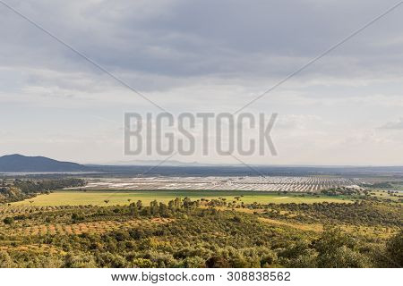 Views Of Solaben, The Logrosan Thermosolar Plant Currently Managed By The Company Atlantica Yield, S