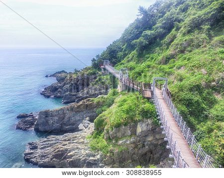Aerial View Of Igidae Park, Busan, South Korea, Asia