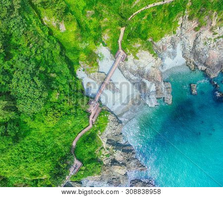 Aerial View Of Igidae Park, Busan, South Korea, Asia