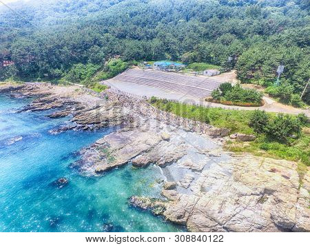Aerial View Of Igidae Park, Busan, South Korea, Asia