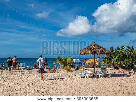 St. Georges, Grenada - December 16, 2016: Grenada Is A Country In The West Indies In The Caribbean S