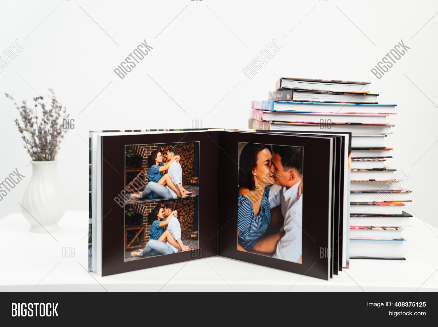 Stack Books. Open Image & Photo (Free Trial) | Bigstock