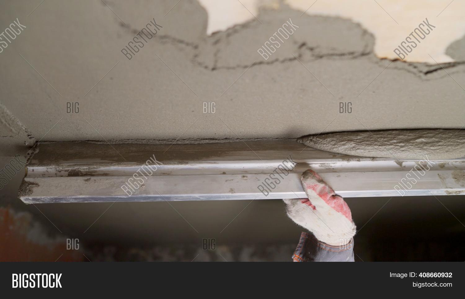 Triangular Plaster Builders Using Image & Photo (Free Trial) | Bigstock