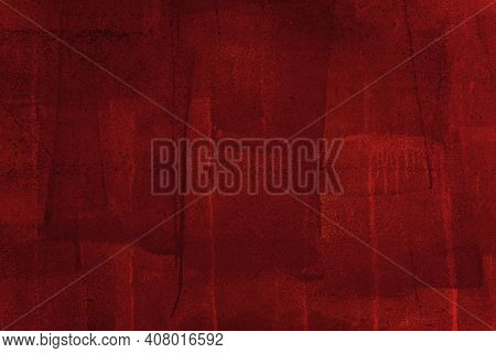 Red Concrete Background High Quality Photo Wall