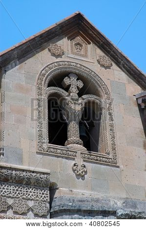 母亲的圣洁的 Etchmiadzin、 Echmiadzin、 亚美尼亚世界最古老的教堂之一的大教堂