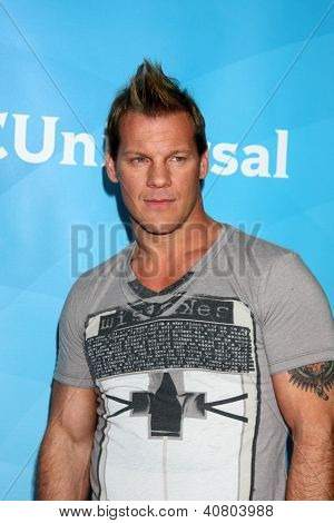 LOS ANGELES - JAN 7: Chris Jericho deltager NBCUniversal 2013 TCA vinter Tryk på Tour på Langham H