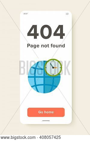 Globe And Clock In Front Of It. Map, International, Gmt. World Time Concept. Can Be Used For Topics 