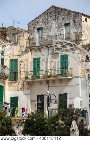 Gravina In Puglia, Italy -september 19, 2019: The Historic Center Of A Gravina In Puglia. A Charming