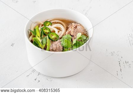 Bowl Of Vietnamese Pho Bo