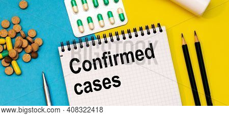 Treatment Word, Confirmed Cases Word With Medical Concepts And Medical Equipment