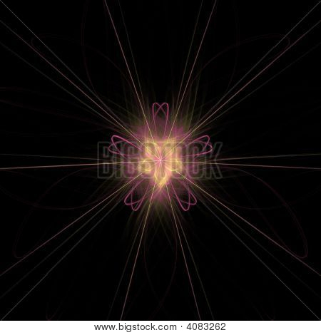 Fractal Weihnachtsstern