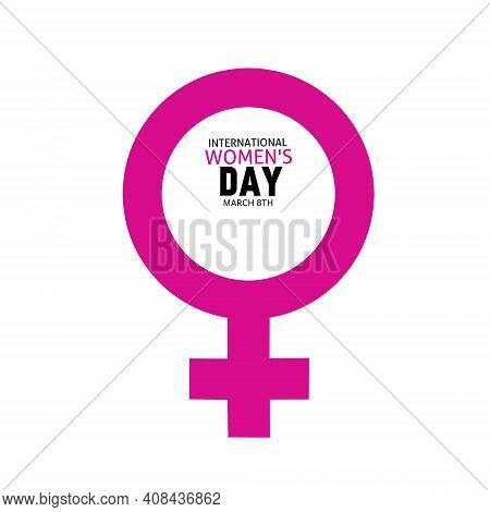 Illustration Happy Internasional Women's Day 8th March 2021
