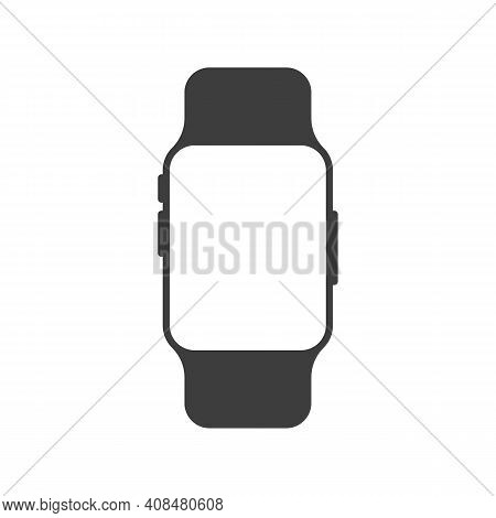 Vector Smartwatch Icon. Vector Iwatch. Smartwatch. Isolated On White.