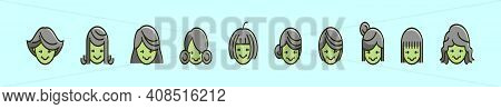 Bowl Of Grand Mommy Cartoon Icon Design Template With Various Models. Modern Vector Illustration Iso