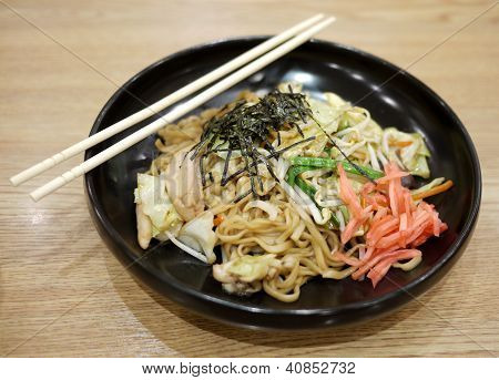 焼きそば、うどん揚げ