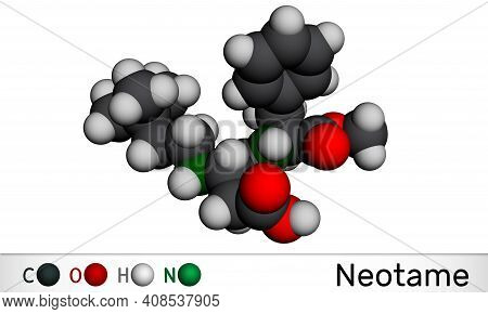 Neotame, Sweetening Agent, E961molecule. It Is Dipeptide With Peptide Linkage, Artificial Sweetener,