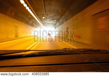 Visual Conditions In A Road Tunnel