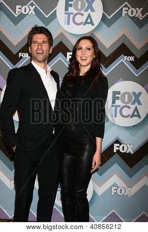 PASADENA, CA - JAN-8: Kye Martino, Eva Amurri Martino beachtet die FOX TV 2013 TCA Winter Presserundgang