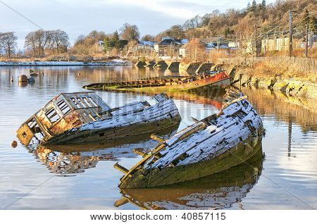 Bowlingové Harbour potopené lodě