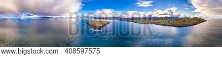 Aerial View Of Inishkeel And Portnoo In Donegal - Ireland