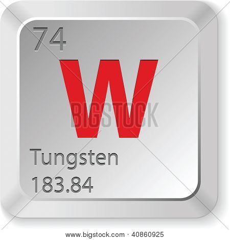 elemento di tungsteno