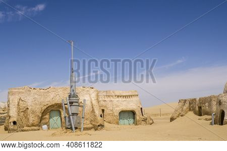 Star - Old Movie Decoration - Almost Ruined By Sand.