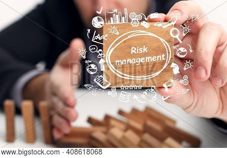 Risk Management And Assessment For Business Investment Concept. Business, Technology, Internet And N
