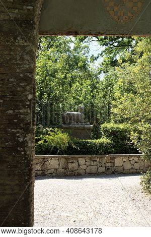 Bomarzo (vt), Italy - May 15, 2016: The \