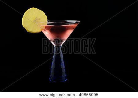 Lemon Cosmopolitan Martini