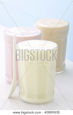 delizioso yogurt fresco