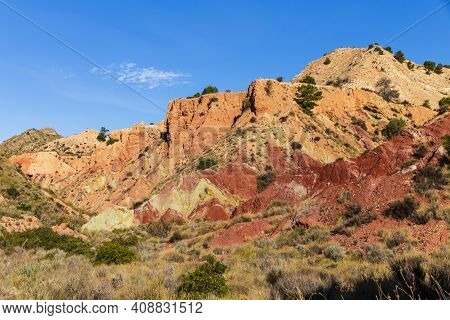 Montnegre Ravine In The Term Of Xixona (alicante).