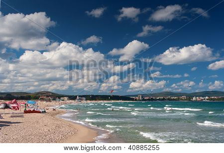 landschap zomer van beach