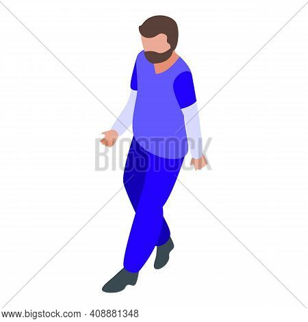 Physical Therapist Doctor Icon. Isometric Of Physical Therapist Doctor Vector Icon For Web Design Is