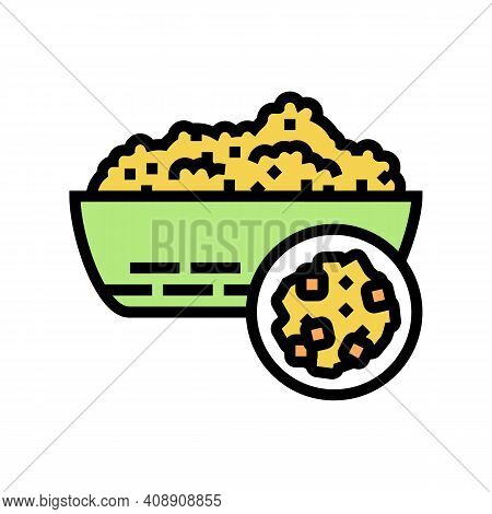 Artek Groat Color Icon Vector. Artek Groat Sign. Isolated Symbol Illustration