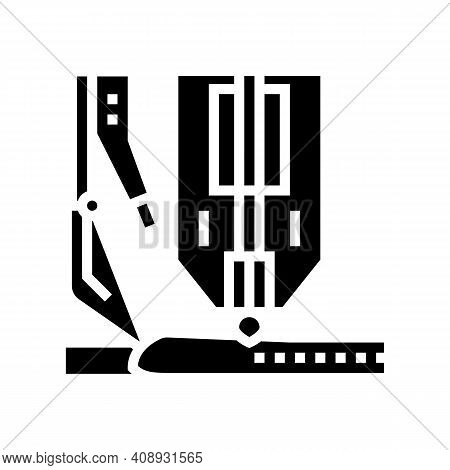 Hyperbaric Welding Glyph Icon Vector. Hyperbaric Welding Sign. Isolated Contour Symbol Black Illustr