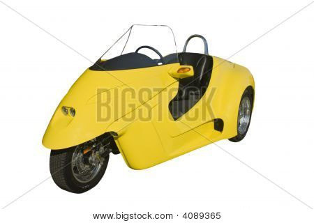 Furturistic giallo Trike